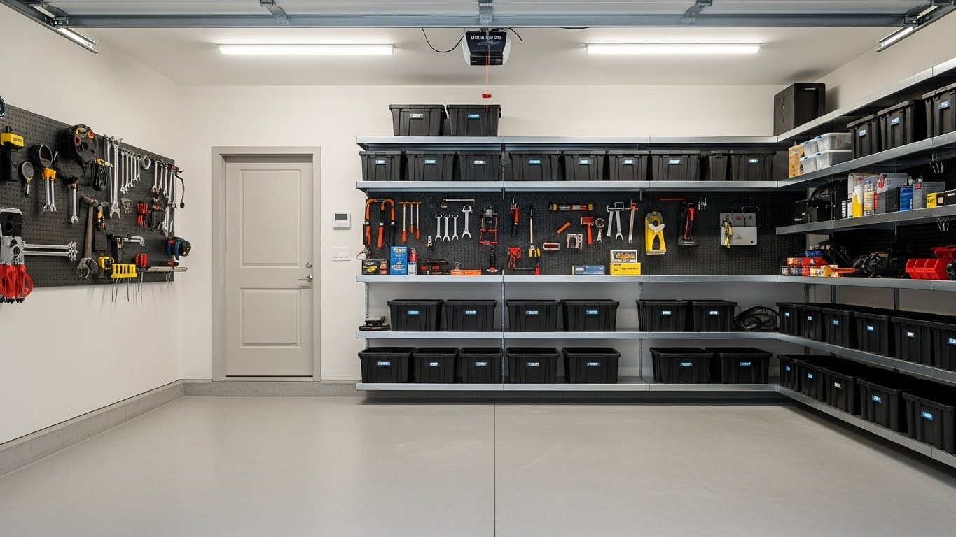 Metallic epoxy floor coating — premium finish